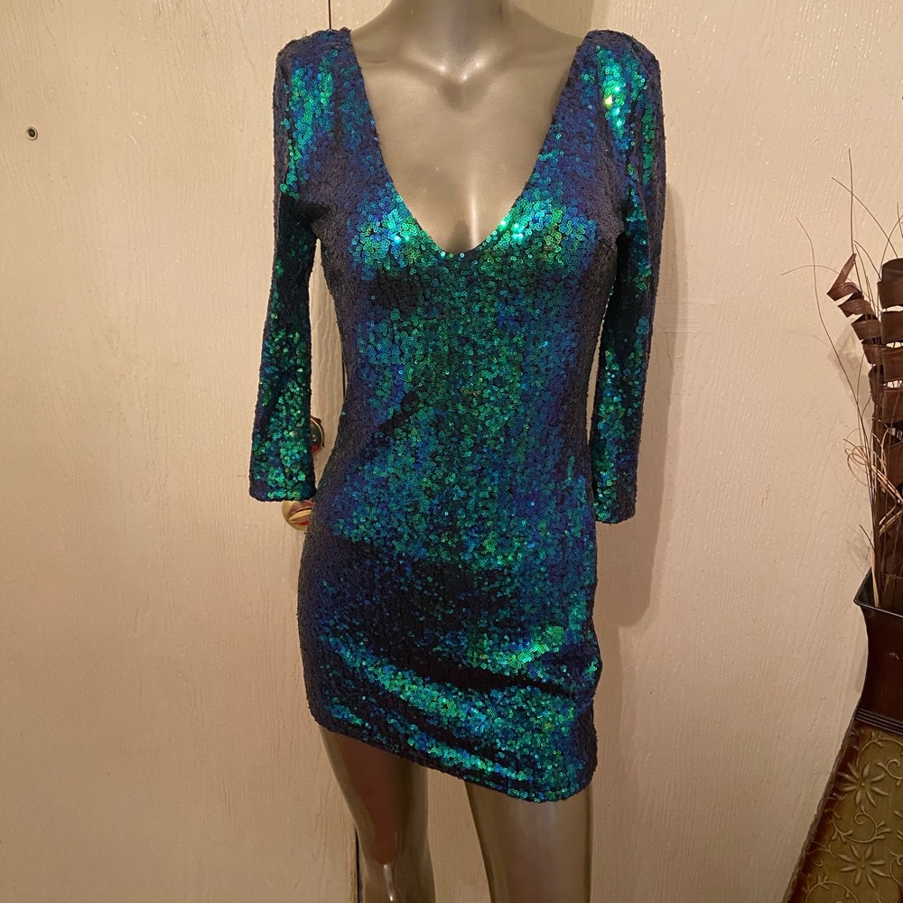 SEQUINS MERMAID 🧜‍♀️ DRESS 👗